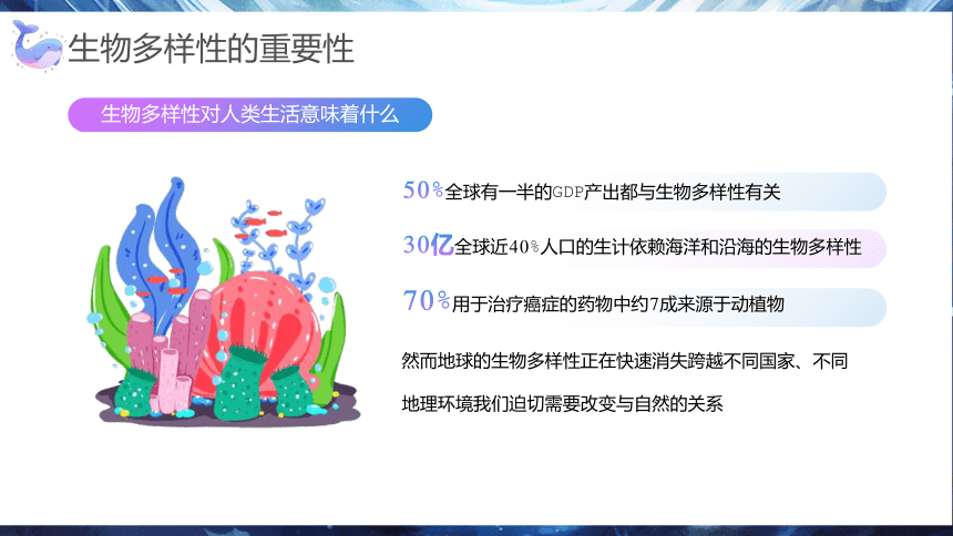 2024年生态环保主题班会---------第24个国际生物多样性日课件(共26张PPT)