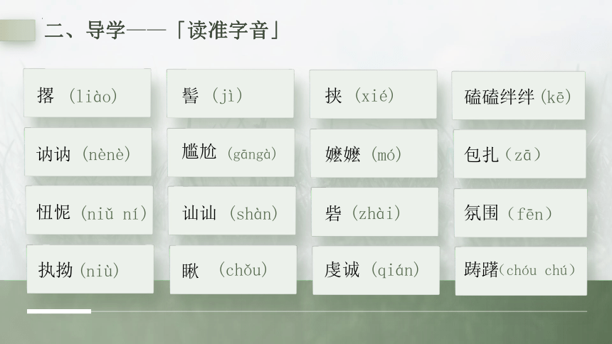 3.1《百合花》课件（共30张PPT）  2023-2024学年统编版高中语文必修上册