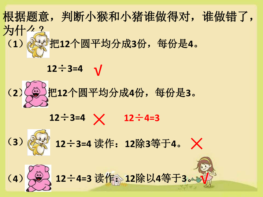 二年级下册数学人教版除法的认识 专题复习课件(共48张PPT)