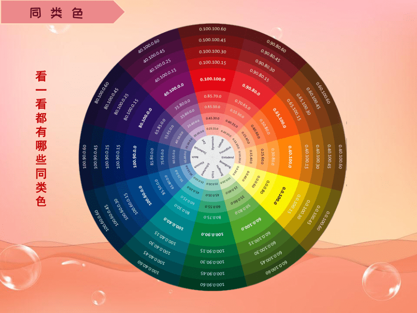 3 同类色与邻近色 课件（46张PPT）