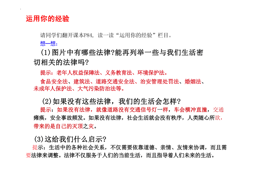 9.1 生活需要法律  课件（28张PPT）