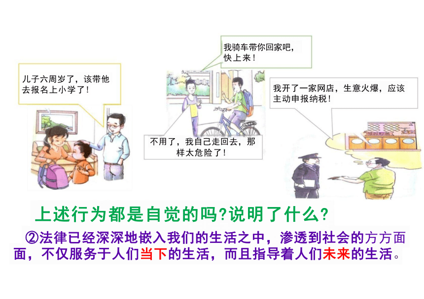 9.1 生活需要法律 课件（22张PPT）