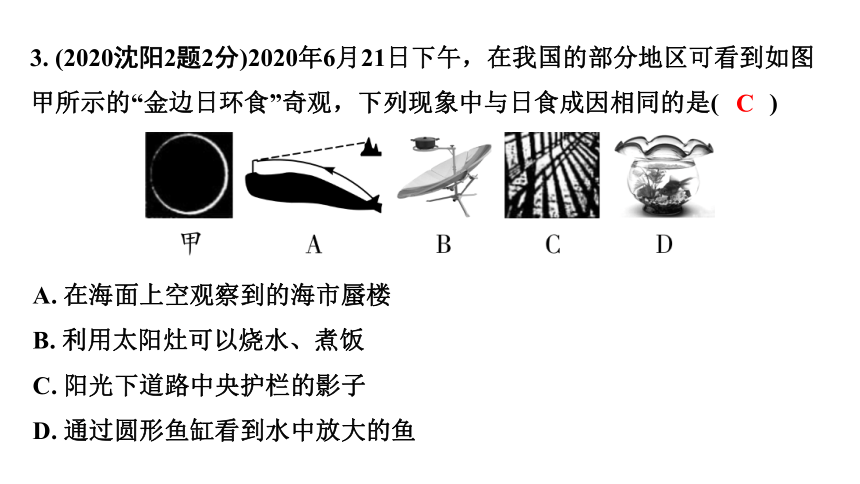 2024辽宁中考物理二轮重点专题研究 第13讲 光现象 习题课件(共71张PPT)