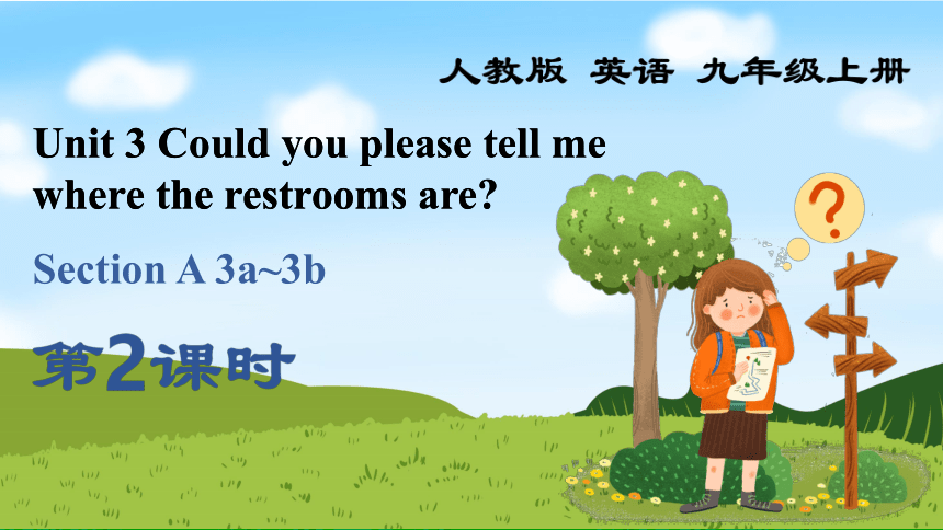 Unit 3 Could you please tell me where the restrooms are? Section A 3a ...