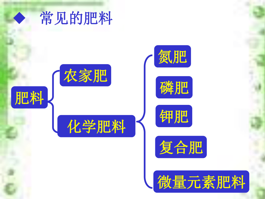 鲁教版九年级下册化学  11.3化学与农业生产 课件(43张PPT)