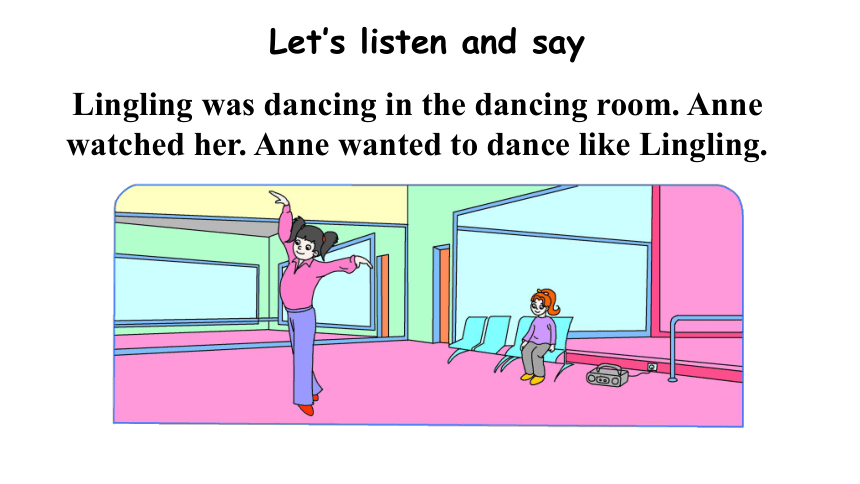 Unit 6 Anne wanted to dance  课件（54张PPT，内嵌音频）