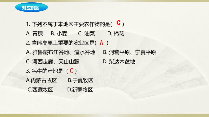 人教地理八年级下册第9章青藏地区章末复习课件（共46张ppt）