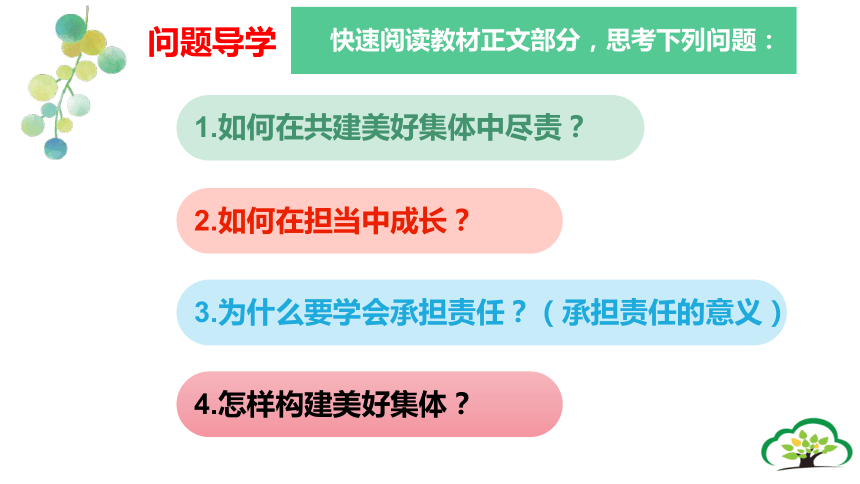 （核心素养目标）8.2 我与集体共成长课件(共41张PPT)2023-2024学年七年级道德与法治下（统编版）