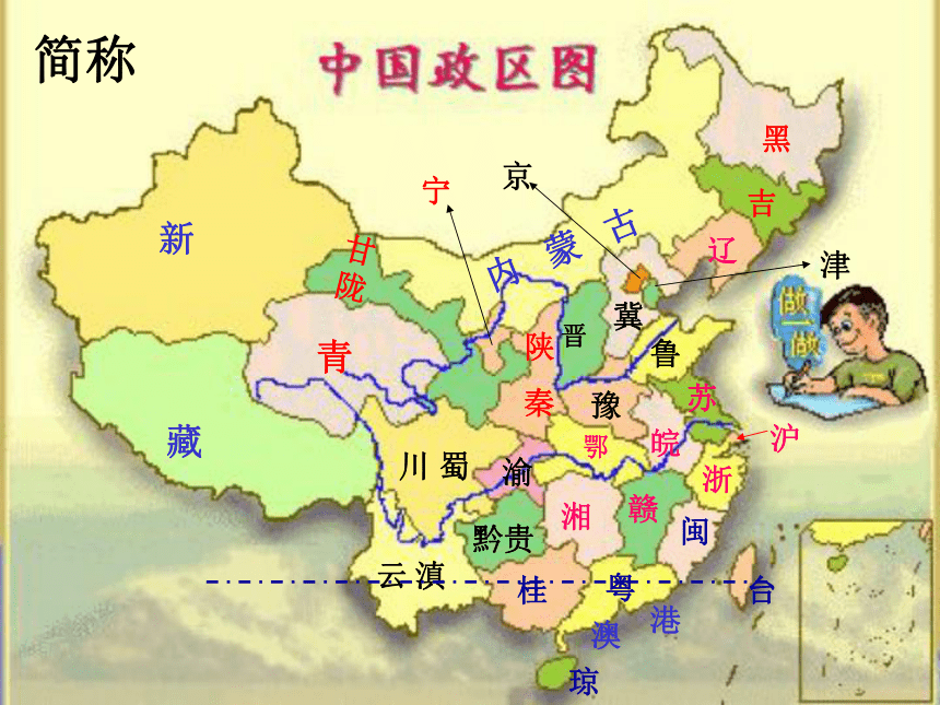 湘教版八上地理1．2中国行政区划 （共20张PPT）