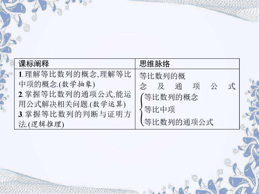 人教A版（2019）高中数学选择性必修第二册 4.3.1　第1课时　等比数列的概念及通项公式（28张PPT）