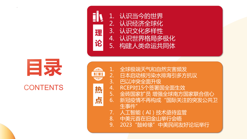 关注世界局势  关心人类命运  课件(共16张PPT)  2024年中考道德与法治时政热点专题复习