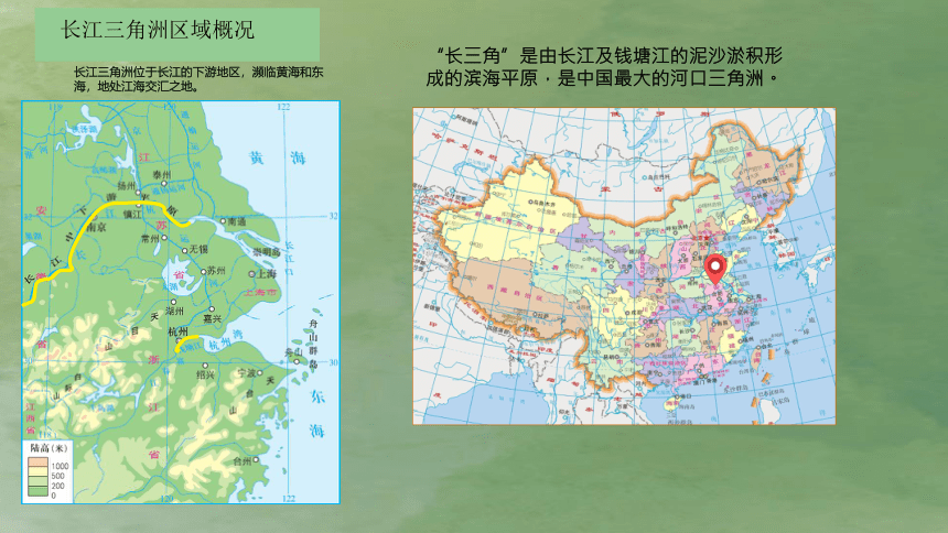 7.4 长江三角洲区域的内外联系 课件 2023-2024学年八年级地理下学期湘教版(共27张PPT)