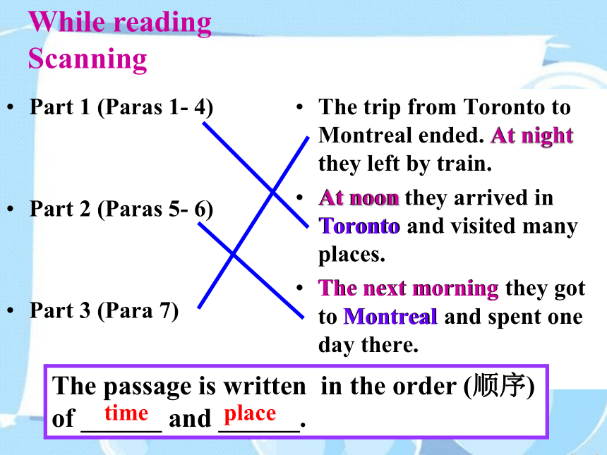 2019-2020学年人教版英语必修三 Unit 5 Canada - “The True North” Using Language(共37张PPT)