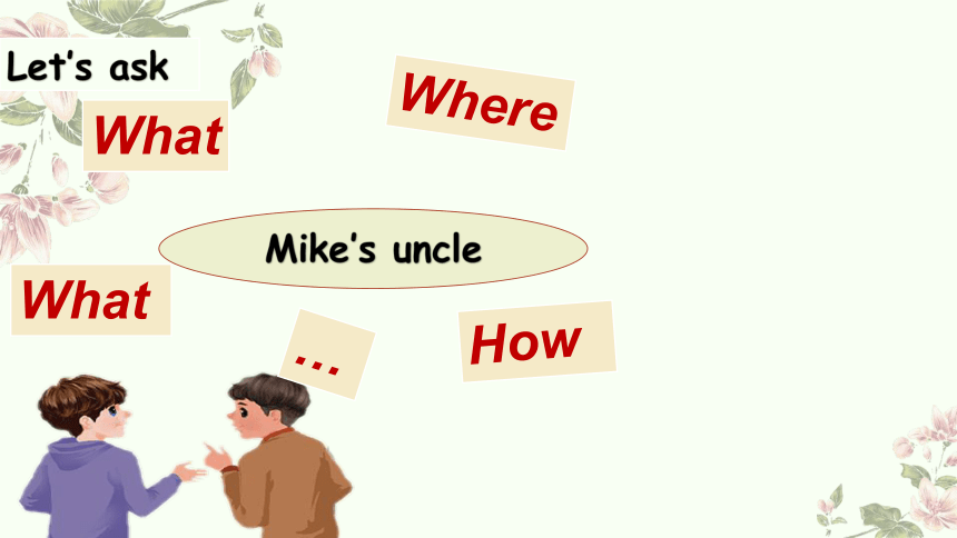 Unit 5 What does he do Part B Let's talk教学课件(共22张PPT)