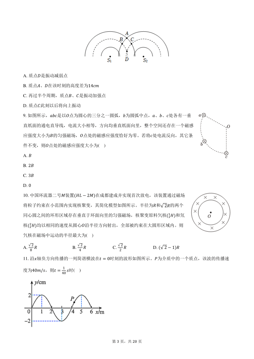 2023-2024学年海南省国兴中学高二（下）期中物理试卷（A卷）（含解析）