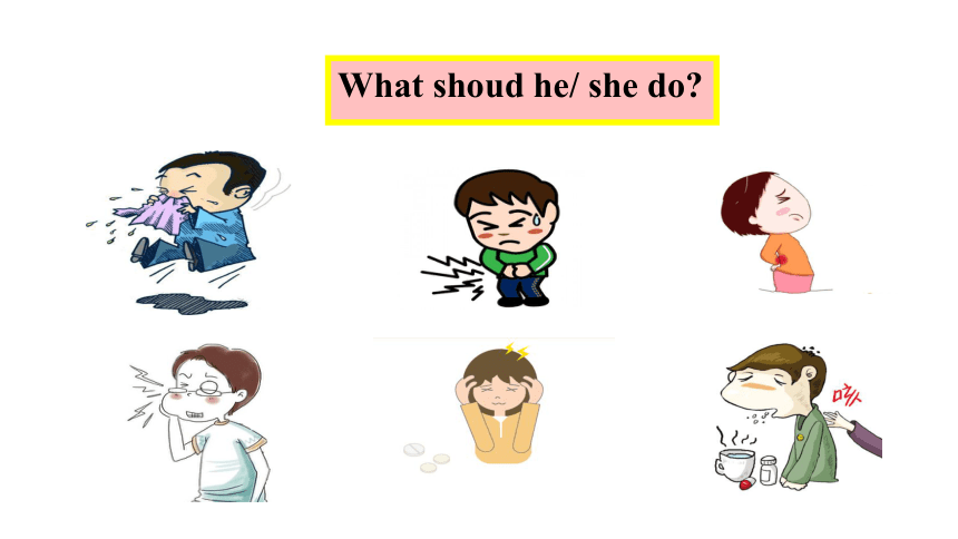 Unit 1 What's the matter? Section A 3a~4c课件(共32张PPT) 人教新目标(Go for it)版八年级下册