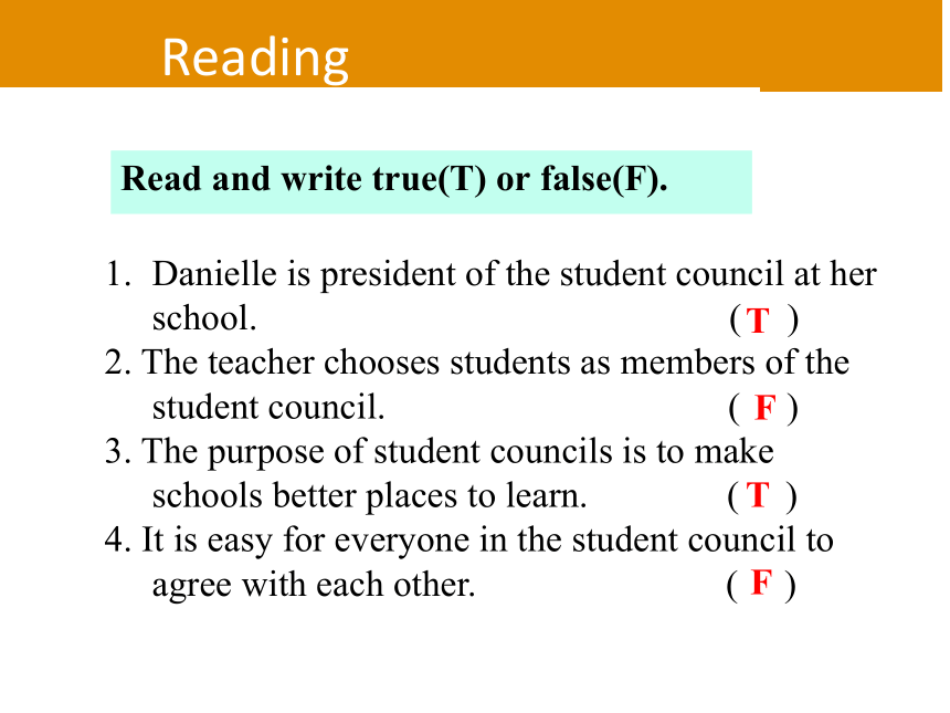 Unit 7 Lesson 38 Making School a Better Place 课件（15张PPT）