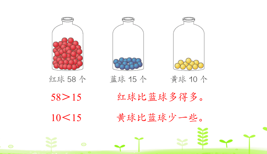 人教版数学一下4.6 比较大小（2）  课件（16张ppt）