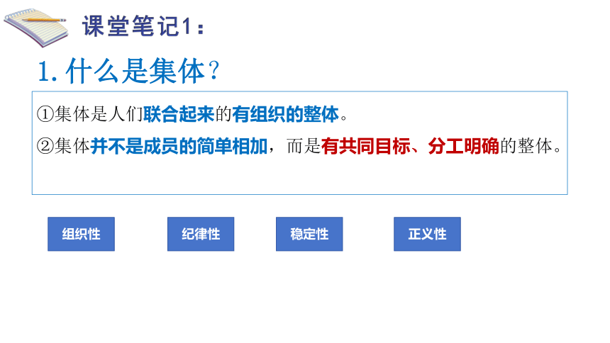 （核心素养目标）6·1 集体生活邀请我(共21张PPT)  2023-2024学年七年级道德与法治下册同步课件（统编版）