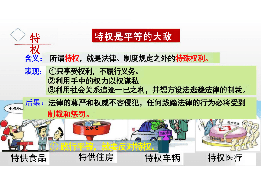 7.2 自由平等的追求 课件共17张PPT)-2023-2024学年统编版道德与法治八年级下册