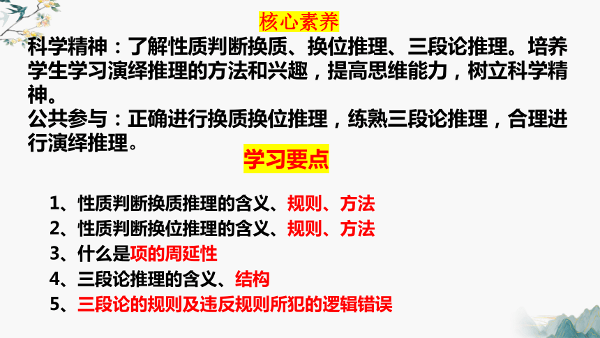 6.2简单判断的演绎推理方法（课件）(共34张PPT)2023-2024学年高中政治选择性必修三 《逻辑与思维》