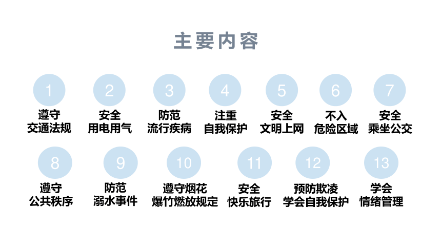 2023-2024学年八年级下册安全教育主题班会课件(共29张PPT)