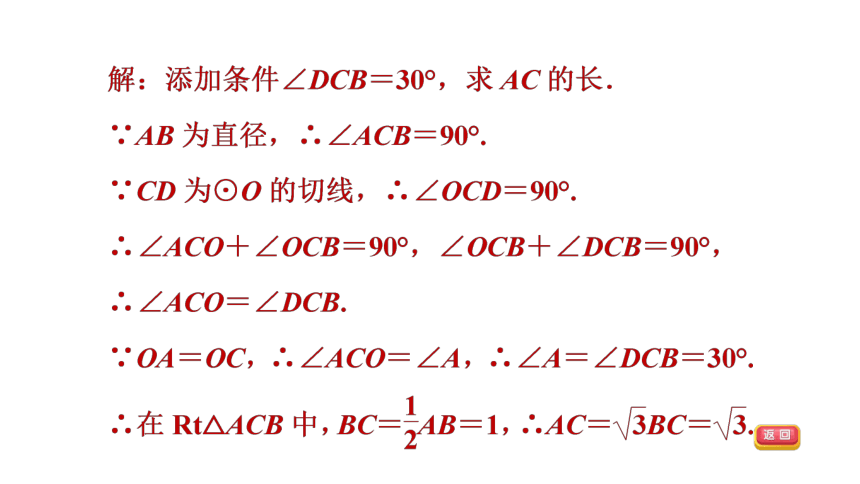 北师大版九下数学第3章圆复习：圆中常见的计算题型课件（29张）