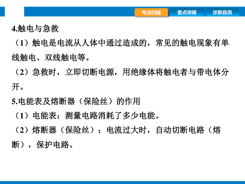 2024浙江省中考科学复习第24讲　家庭电路（课件 23张PPT）