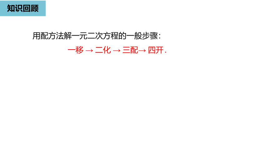 人教版九年级数学上册21.2.2  公式法课件（1）（21张PPT)