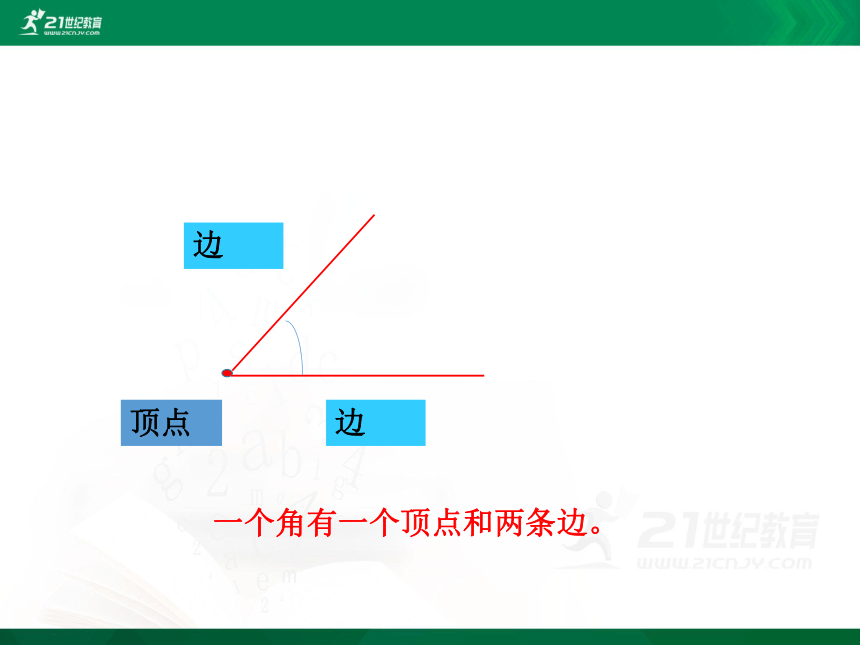 人教版二年级上册数学第三单元角的初步认识1课件（15张PPT）