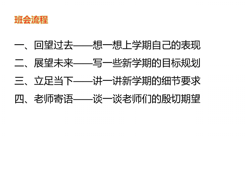 新班级、新征程、新目标 课件高二下学期开学第一课主题班会课件(共20张PPT)