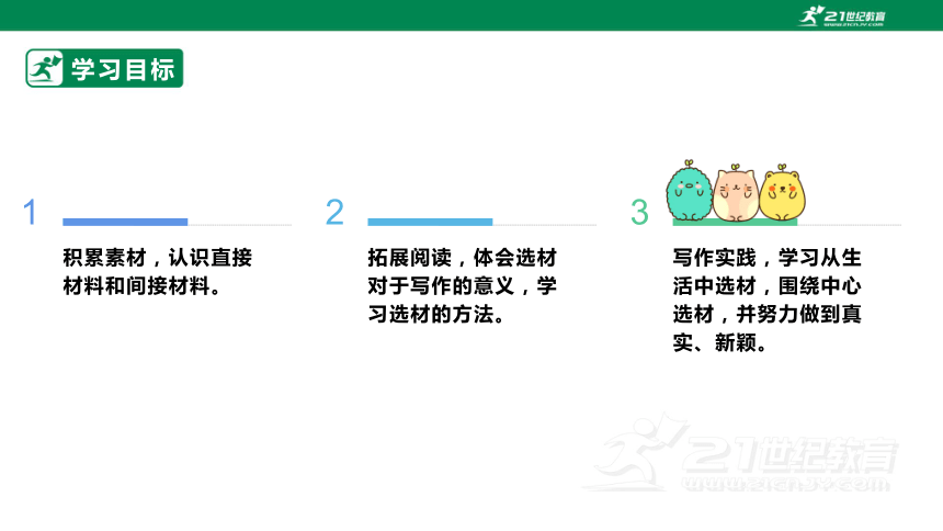 【备课先锋】人教统编版语文七下 第四单元 写作 怎样选材 课件