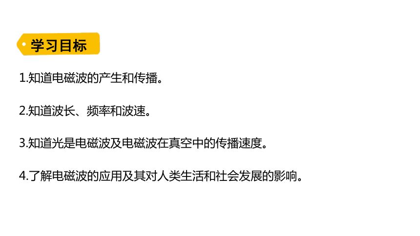 17.2  电磁波的产生与传播 课件(共21张PPT) 鲁科版（五四制） 九年级下册