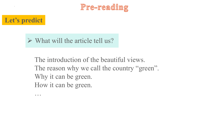 Unit 8 A green world Reading 1 课件(共31张PPT) 2023-2024学年牛津译林版英语八年级下册