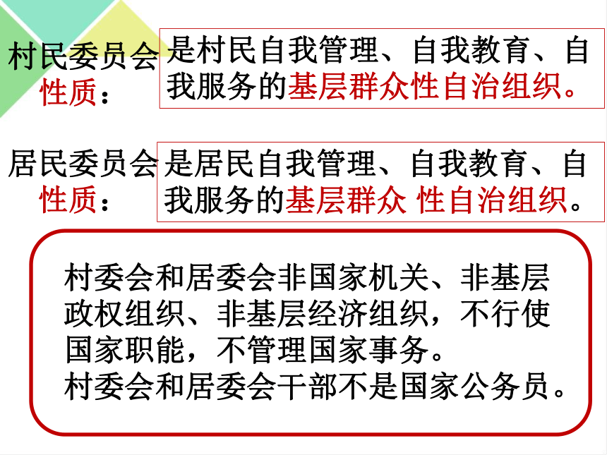 高中政治人教版必修二2.3 民主管理：共创幸福生活课件（共31张PPT）