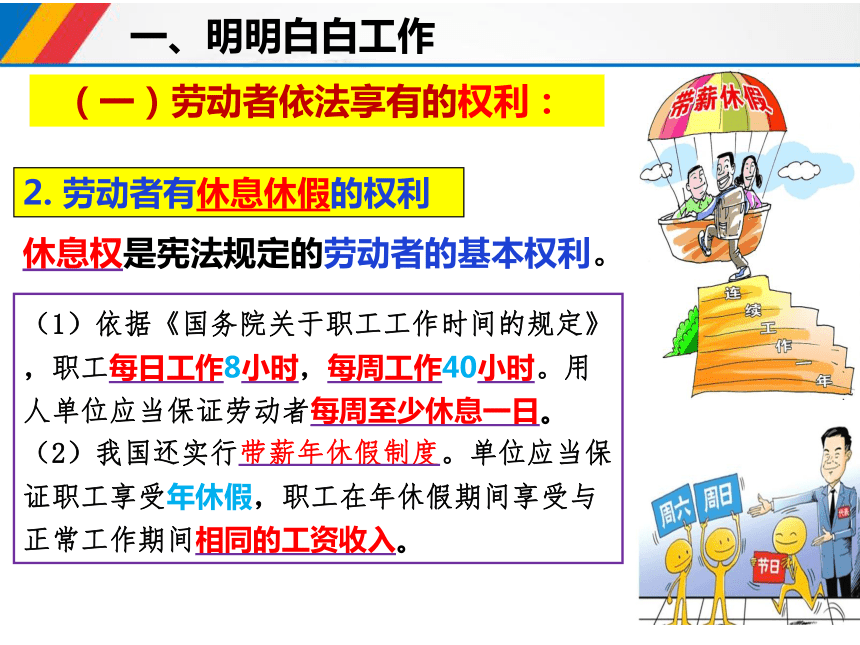 7.2心中有数上职场课件(共34张PPT)-2023-2024学年高中政治统编版选择性必修二法律与生活