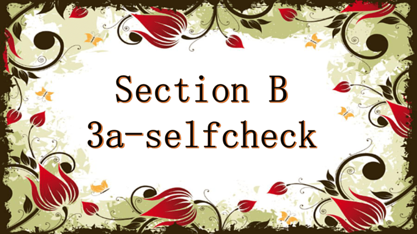 (新课标) Unit 11 Section B 3a-selfcheck 课件 （新目标英语七下 Unit 11 How was your school trip?）