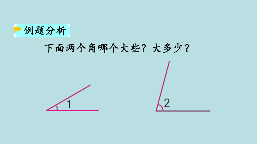 人教版数学四年级上册3.2  角的度量 课件（30张ppt）