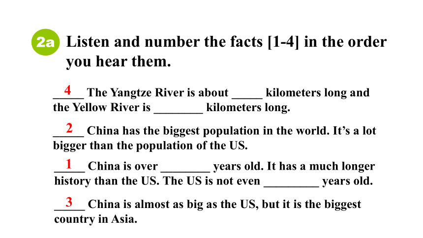 Unit 7 What's the highest mountain in the world? Section A 1a~2d课件(共30张PPT) 人教新目标(Go for it)版八年级下册