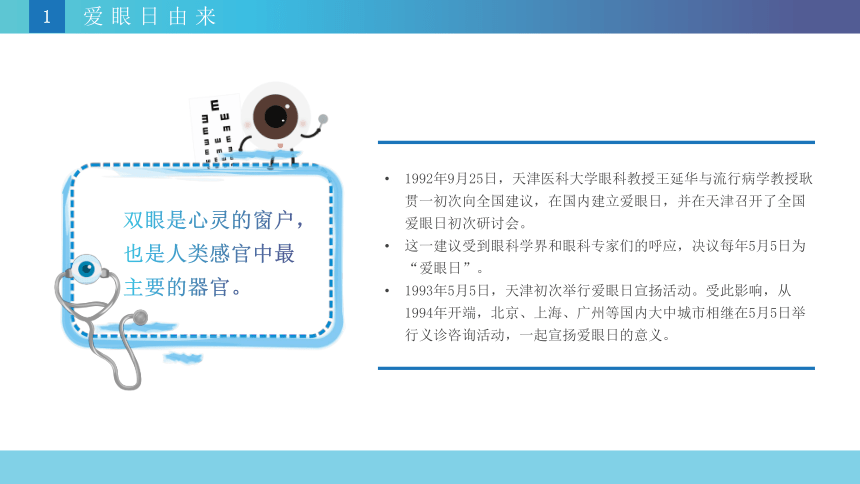 【2024.6.6全国爱眼日介绍】有效减少近视发生，共同守护光明未来 课件