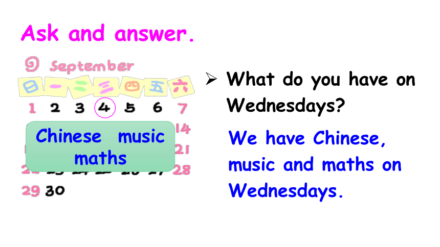 Unit 2 My week Part A Let’s learn课件+素材（36张PPT)