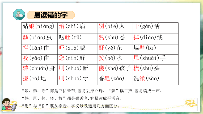 统编版一年级语文下学期期末核心考点集训第八单元（复习课件）