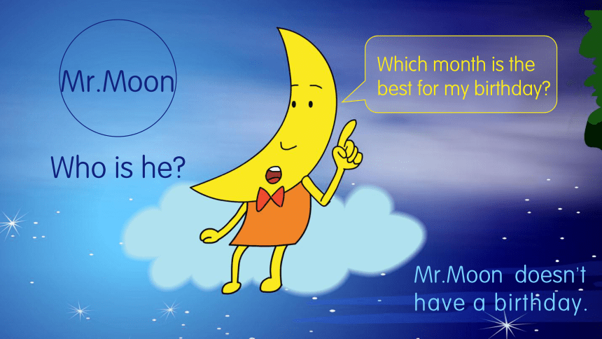 Lesson 12 Mr. Moon's Birthday课件（15张PPT）