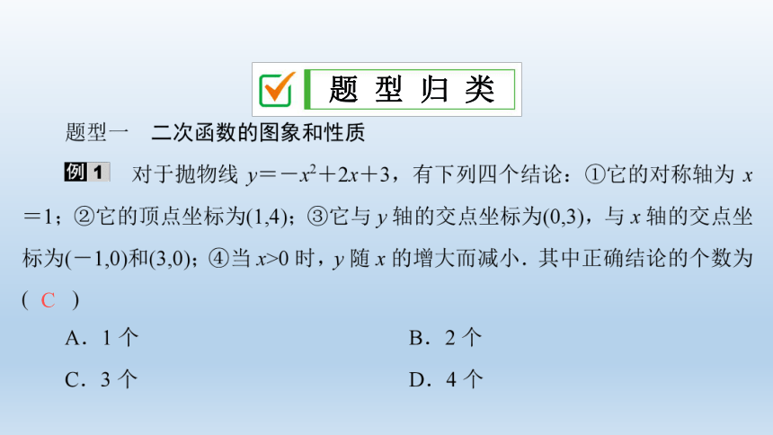 2020年秋人教版数学九年级上册期末复习：第二十二章 二次函数  课件（图片版共80张PPT）