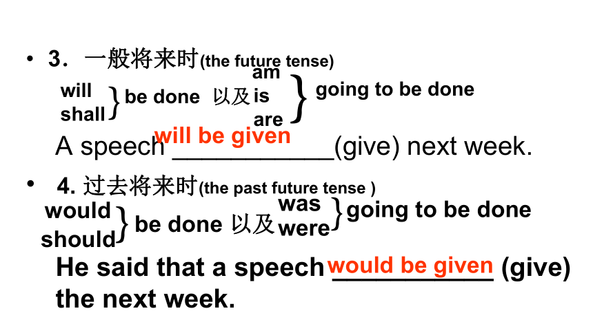 高考英语二轮专题复习：被动语态 课件（19张PPT）