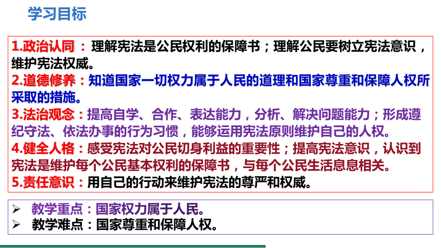 【核心素养目标】1.1 党的主张和人民意志的统一 课件（共37张PPT+内嵌视频） 统编版道德与法治八年级下册