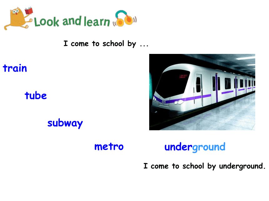 Module 1 Unit 2 Going to school Period 2 课件（共19张PPT）