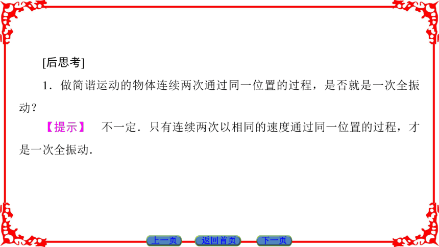 高中物理人教版选修3-4（课件）第十一章 机械振动 2 简谐运动的描述(共33张PPT)