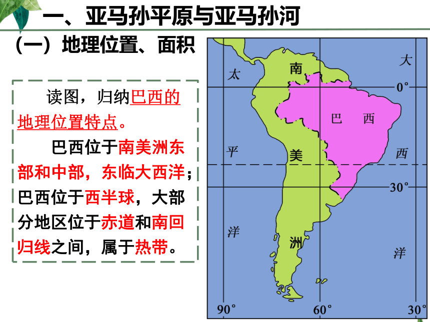 湘教版七年级下册地理 8．6 巴西（35张PPT）（WPS打开）