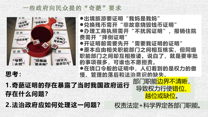 8.2 法治政府 课件(共38张PPT)-2023-2024学年高中政治统编版必修三政治与法治